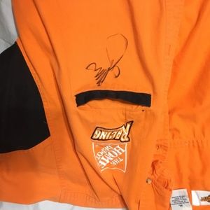 Vintage Joe Gibbs Racing short sleeve dress shirt-